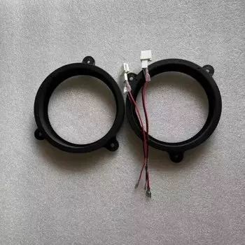 Автомобильная Передняя и задняя дверь, стерео, бас-динамик, колонка, коврик, проводной кабель, адаптер, вилка, гнездо, кольцо 6*9 до 6,5 дюймов 2008-2017 subaru forester