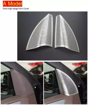Автомобильная передняя крышка динамика для Mercedes Benz GLE W166 Coupe C292 ML X166 GL GLS Tweeter аксессуары для головки ВЧ-рога наклейки