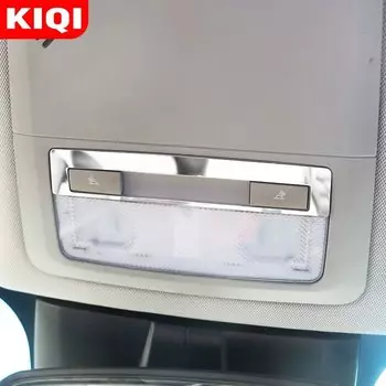 Автомобильная передняя лампа для чтения KIQI, рамка из нержавеющей стали для Chevrolet Cruze Sedan Hatchback 2009-2015, крышка лампы для чтения с отделкой