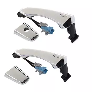 Автомобильная передняя левая и правая боковая дверная ручка, 1 пара, подходит для Infiniti QX50, QX60, QX80, EX35, 806401LA0A, 806401BA0A, 806461BA0A, 80640-3JA0B