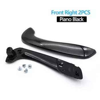 Автомобильная передняя левая и правая дверная ручка, комплект захватов для Renault Megane 3 MK3 Fluence 2008-2016 809540001R 809600007R, 2 шт.