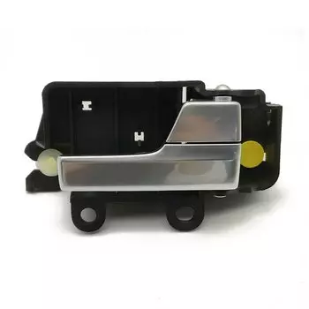 Автомобильная передняя задняя левая и правая внутренняя внутренняя дверная ручка переключателя, застежка серебристого цвета, совместимая с аксессуарами Ford Focus