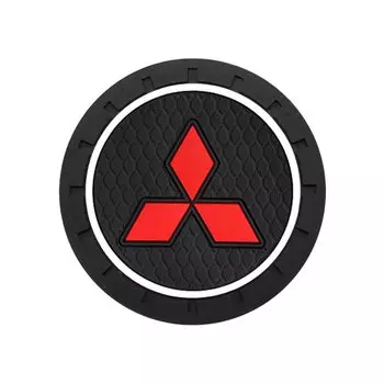 Автомобильная подставка, водонепроницаемый нескользящий коврик, слот для чашки с водой, украшение, аксессуары для Mitsubishi Lancer 9, Outlander ASX L200 Pajero Colt