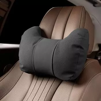 Автомобильная подушка для поясничной поддержки, подходит для Maybach S-класса, подушка для головы Mercedes-Benz Tesla, подголовник для шеи, автомобильное сиденье, комплект для путешествий и отдыха