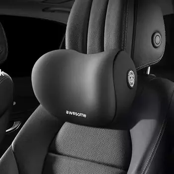 Автомобильная подушка для шеи из пены с эффектом памяти, защитная поясничная поддержка спины, авто подголовник, подушка для снятия стресса, набор подушек для сиденья, автомобильные аксессуары