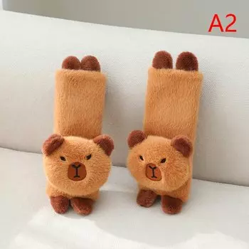 Автомобильная подушка для шеи на подголовник, плюшевая подушка для защиты плеч на подголовник, милая Автомобильная декоративная подушка для автомобиля, подарок