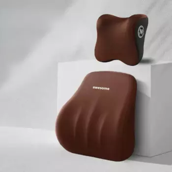 Автомобильная подушка из пены с эффектом памяти, защитная подушка для поясничной спинки, подушка для поясничной поддержки, подушка для подголовника автомобиля, опоры для сиденья