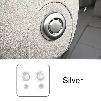 Автомобильная подушка, регулировочные кнопки, наклейки, отделка для Mercedes Benz C Class W205 GLC X253 2015-2018, аксессуары для интерьера