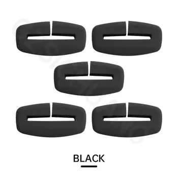 Автомобильная пряжка ремня безопасности для Toyota XK60 SR5 TRD FJ Cruiser GR GAZOO, защитный чехол для ремня безопасности, силиконовые аксессуары для интерьера