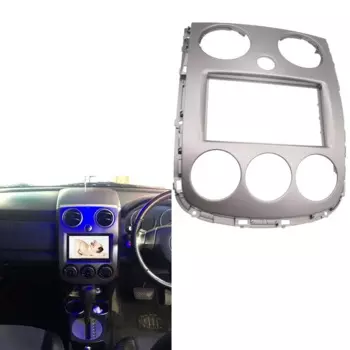 Автомобильная радиоустановка Fascia ДЛЯ Mazda Verisa 2005 + DVD стерео рамка пластина адаптер монтаж приборной панели установочный комплект ободка