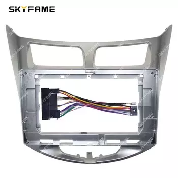 Автомобильная рамка SKYFAME, адаптер для Android, аксессуары для панели для Hyundai Verna Accent Solaris