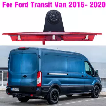 Автомобильная резервная камера со светодиодной подсветкой для Ford Transit Van 2015-2020, парковочная камера заднего вида + 7-дюймовый монитор, направляющая линия ночного видения, ИК-подсветка