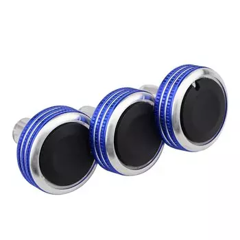 Автомобильная ручка кондиционера, кнопка переключения тепла для Honda Old Fit 2002-2010, аксессуары из алюминиевого сплава