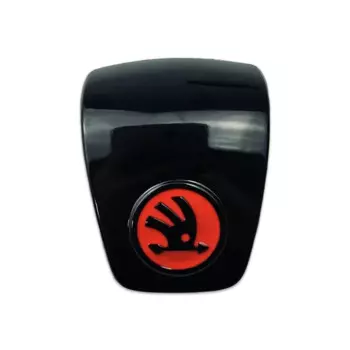 Автомобильная ручка переключения передач, крышка рычага переключения передач, эмблема, аксессуары для Skoda Kodiaq Karoq 2 A7 Tour RS Superb Octavia Yeti Fabia Rapid