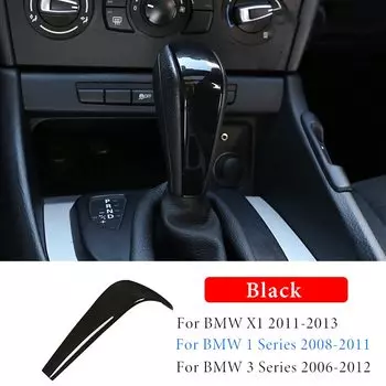 Автомобильная ручка переключения передач, накладка на головку, для BMW 1 3 серии x1E48 E61E64 E65 E85 E86 E83 E53 E81 E82 E87 E90 E91 E92 E93