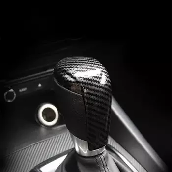 Автомобильная ручка переключения передач, накладка на ручку, наклейка для Mazda 2 3 6 BM GJ Demio CX3 CX5 CX8 CX9 Axela 2014-2021 2022, аксессуары