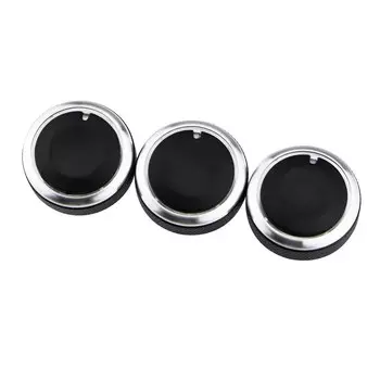 Автомобильная ручка переменного тока 23 мм, ручка переключателя контроля тепла для кондиционера, аксессуар из алюминиевого сплава, подходит для Suzuki Swift SX4 2012 QT34