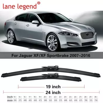 Автомобильная щетка стеклоочистителя для Jaguar XF 2007 ~ 2016 XF Sportbrake, стеклоочистители, автомобильные аксессуары, наклейки 2008 2009 2010 2011 2012