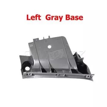 Автомобильная серая внутренняя крышка ручки для Peugeot 107 Toyota Aygo Citroen C1 2005-2014, дверная пряжка, ручная крышка, основание подлокотника двери для BYD F0