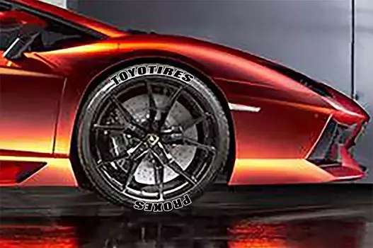 Автомобильная шина 2,7 см, внешний вид, украшение автомобильной шины, персонализированный Стайлинг автомобильных шин, аксессуары из ПВХ