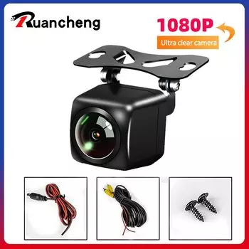 Автомобильная широкоугольная камера заднего вида, монитор парковки заднего вида, водонепроницаемая сверхчеткая камера AHD/1080P