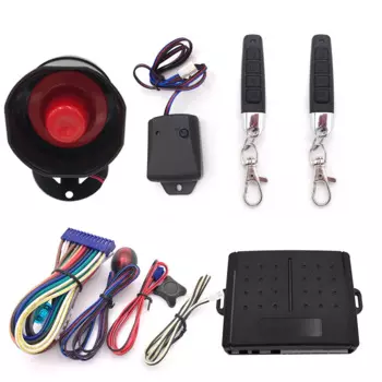 Автомобильная сигнализация 13p, центральный замок с дистанционным управлением, без ключа, с сигнализатором