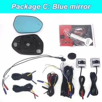 Автомобильная система обнаружения слепых зон BSD BSA BSM, автомобильные датчики, привод, зеркало заднего вида, мониторинг для Toyota Camry 2009-2023