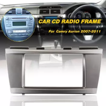 Автомобильная стереосистема Радио DVD панель аудио крепление комплект Fascia Для Toyota Camry Aurion 2007-2011 DVD Монтажная Рамка комплект для приборной панели