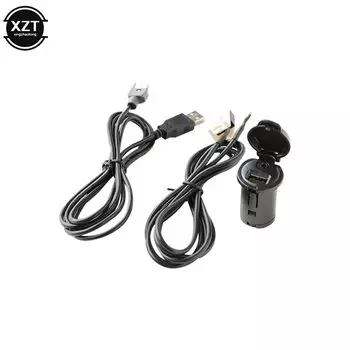 Автомобильная стереосистема, Штекерный USB AUX кабель для Peugeot 206 207 307 308 407 408 508 607 для Citroen C3 C4 C5 C6 для RD43 RD45