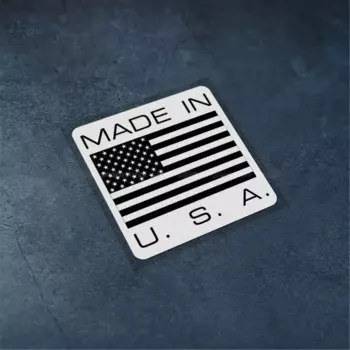 Автомобильная стильная наклейка для национального флага, СДЕЛАНО В США, электрическая лента, мотор, ноутбук, авто, окно, хвост, аппликация