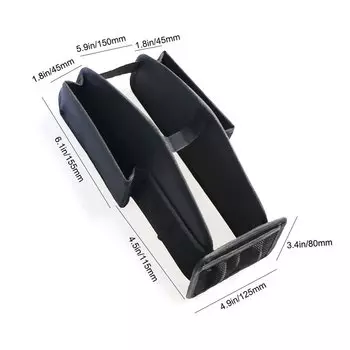 Автомобильная сумка для хранения переключения передач, коробка-органайзер, лоток-контейнер для Suzuki Jimny JB64 JB74 XL, 5-дверный 2019-2024, автомобильные аксессуары для интерьера