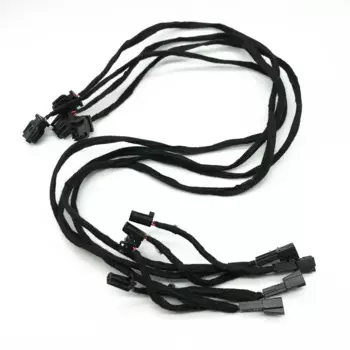 Автомобильная светодиодная Дверь Добро пожаловать/footwell/освесветильник перчаточного ящика/освесветильник багажника/Переходный кабель с вилкой преобразователя для vw для Audi A3 A4 A5 A6 Q3 Q5 Q7