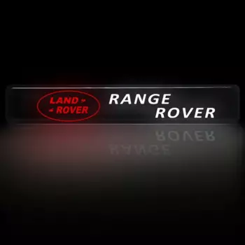 Автомобильная светодиодная лампа ABS, передняя решетка капота, эмблема, светящийся значок, декоративный свет для Land Rover Range Rover Sport Evoque Discove