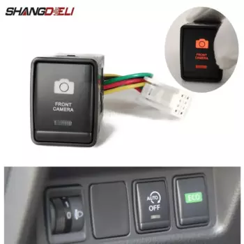 Автомобильная светодиодная лампа DRL светильник чение/выключение Передняя камера переключатель кнопка для Nissan X-Trail Quashqai J11 Terra Altima NP300 Navara