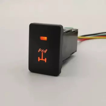 Автомобильная светодиодная лампа, Задний дифференциал, кнопка блокировки переключателя для Mitsubishi Mirage Outlander Pajero Sport triton Eclipse Cross