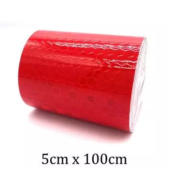 Автомобильная светоотражающая лента, наклейка, знак безопасности, водонепроницаемая предупреждающая лента, полоса, отражатель, защитная наклейка, светоотражающая пленка