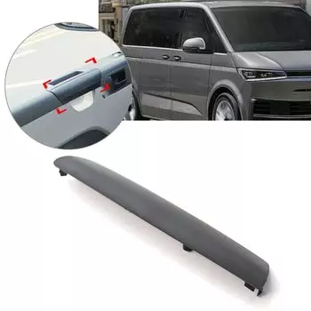 Автомобильная внутренняя накладка на внутреннюю дверь из АБС-пластика, задняя крышка ручки для VW Transporter T5 Multivan 2010 2011 2012 2013 2014 2015