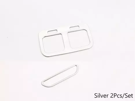 Автомобильная задняя консоль кондиционера, Выходная рамка Trim 2 шт./компл. для Haval F7 2019 2020