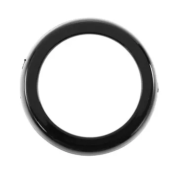 Автомобильная задняя крышка с эмблемой, черное карбоновое волокно, декоративная защитная крышка, наклейка для BMW X5 X6 X5M F15 F16 F85 F86