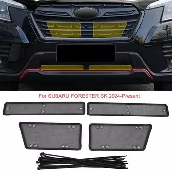 Автомобильная защита от насекомых, защитная крышка для впуска воздуха, вставка, вентиляционное отверстие, гоночная гриль, фильтрующая сетка, автоаксессуар для Subaru Forester SK 2019-2025