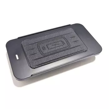 Автомобильное беспроводное зарядное устройство 15 Вт для Toyota Land Cruiser 2010-2015, зарядное устройство для мобильного телефона, пластина для быстрой зарядки, аксессуары для зарядного держателя