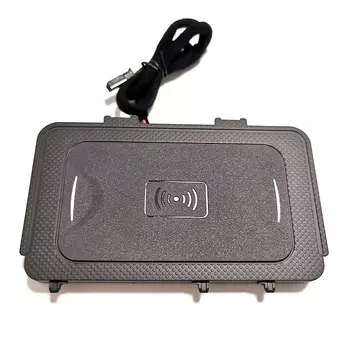 Автомобильное беспроводное зарядное устройство 15 Вт, быстрое зарядное устройство для телефона, зарядная панель, держатель для зарядки для VW Jetta MK7 Teramont T-Roc T-Cross