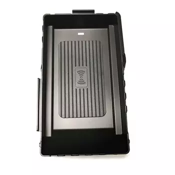 Автомобильное беспроводное зарядное устройство 15 Вт, быстрое зарядное устройство для телефона, зарядная панель, держатель для телефона для Skoda Kodiak Kodiaq Karoq 2017-2021