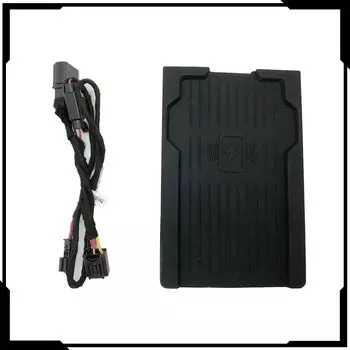 Автомобильное беспроводное зарядное устройство для Audi Q3 2020 2021 2022 центральная консоль 15 Вт Быстрая зарядка Pad Android Iphone держатель Audi Q3 аксессуары