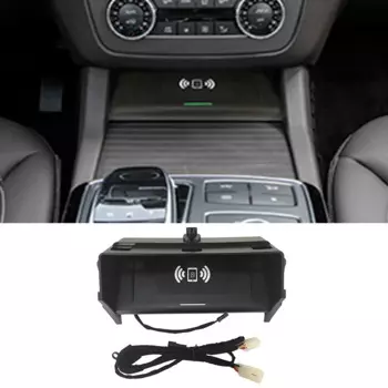 Автомобильное беспроводное зарядное устройство для Mercedes Benz W166 GLE GLS X166 GL ML