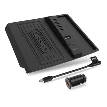 Автомобильное беспроводное зарядное устройство для Subaru Forester 2019 2020 2021, аксессуары, беспроводная Подставка для зарядки, коврик, центральная консоль, контейнер для хранения