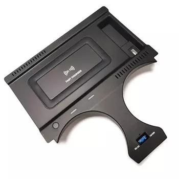 Автомобильное беспроводное зарядное устройство для телефона, 15 Вт, для BMW X3 G01 X4 G02 IX3 2018 2019 2020 2021 2022