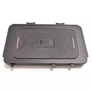 Автомобильное беспроводное зарядное устройство для Volkswagen ID3, ID4, ID4X, ID4, Crozz, ID6, ID6X, 2020-2023, 15 Вт, быстрое зарядное устройство, зарядное устройство для телефона, зарядный коврик