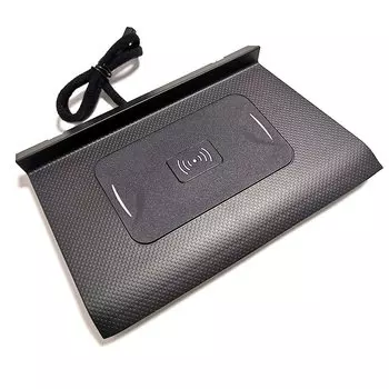 Автомобильное беспроводное зарядное устройство, зарядное устройство для мобильного телефона, держатель для быстрой зарядки, зарядная панель для VW Tiguan MK2 Tiguan Allspace Tharu 2017-2021