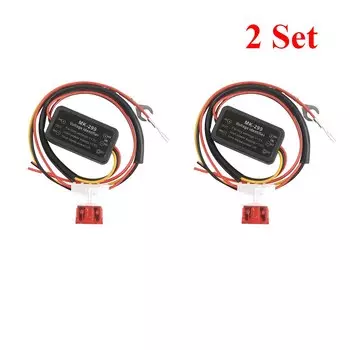 Автомобильное дневное освещение, дневное ходовое устройство, контроллер DRL, автоматическое реле, жгут регулировки яркости, ВКЛ./ВЫКЛ., 12-24 В, туманная модель, контроллер, старт питания